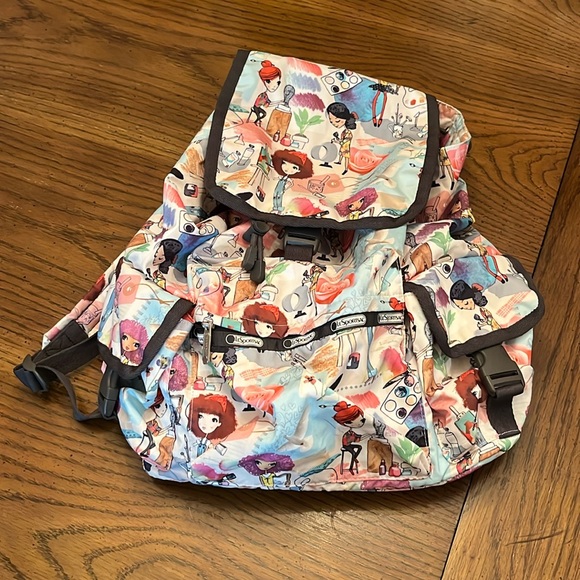 Le Sport Sac‎ backpack, NWOT main image 4
